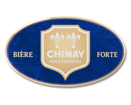 &quot;Bi&egrave;re Forte-Chimay&quot; Oval Plate