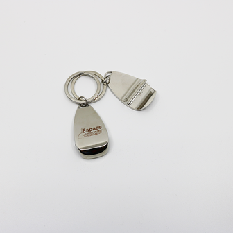 Key holder bottle opener