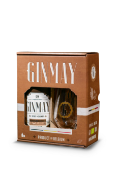 Coffret Ginmay - 50cl + 1 glas