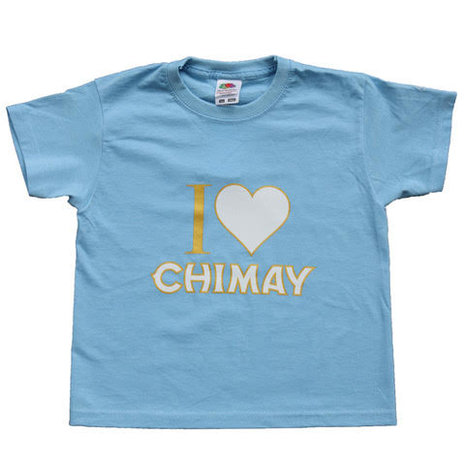 Kinder T-shirt "I love Chimay"