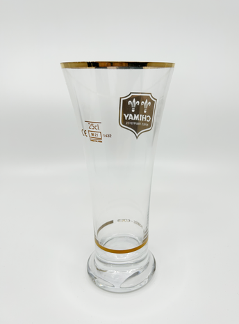 Verre Chimay dorée