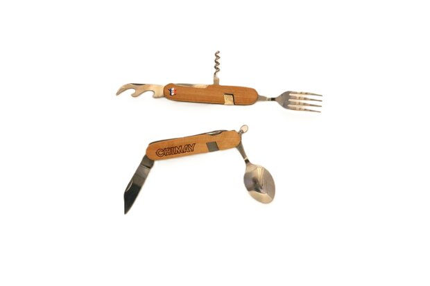 Couteau de camping - 6 fonctions