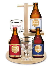 Présentoir dégustation bois (sans verre)